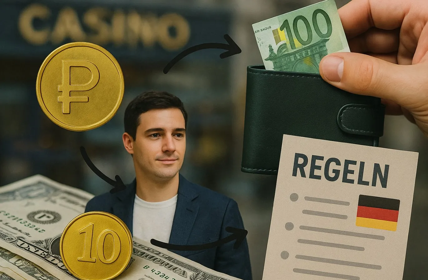 Советы для международного игрока: рубль → евро, перевод и правила в немецком казино Советы для международного игрока: рубль → евро, перевод и правила в немецком казино